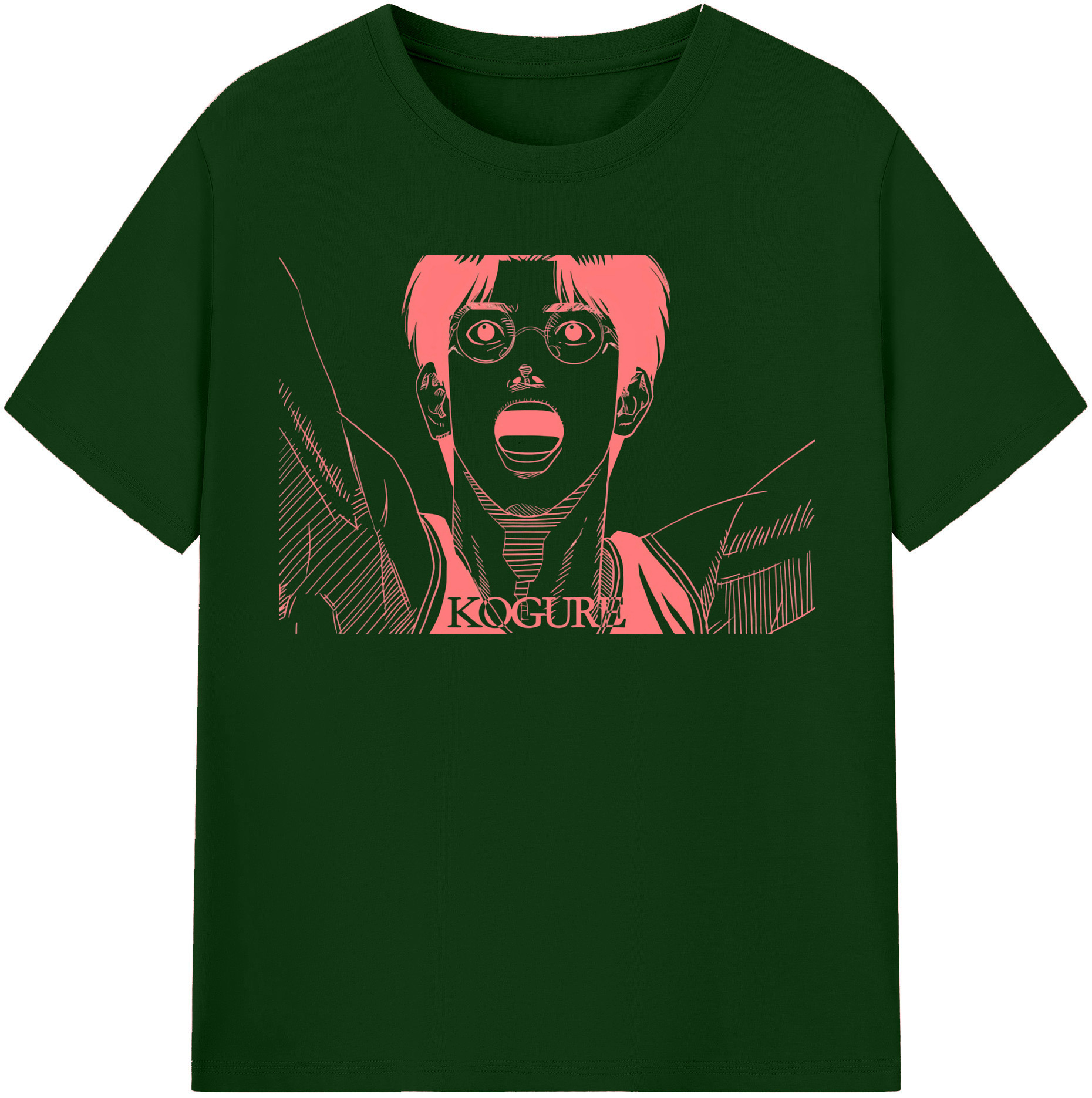 SLAM DUNK／スラムダンク 綿100％半袖Tシャツ（フロントプリント）